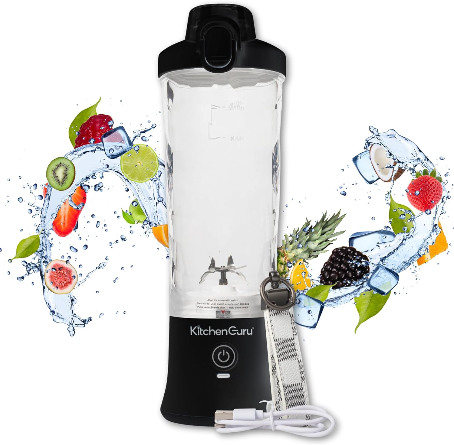 Rechargeable Travel Blender Personal Smoothie Maker