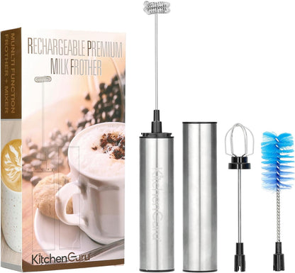 Premium USB-C Rechargeable Multi-Purpose Milk Frother Mixer