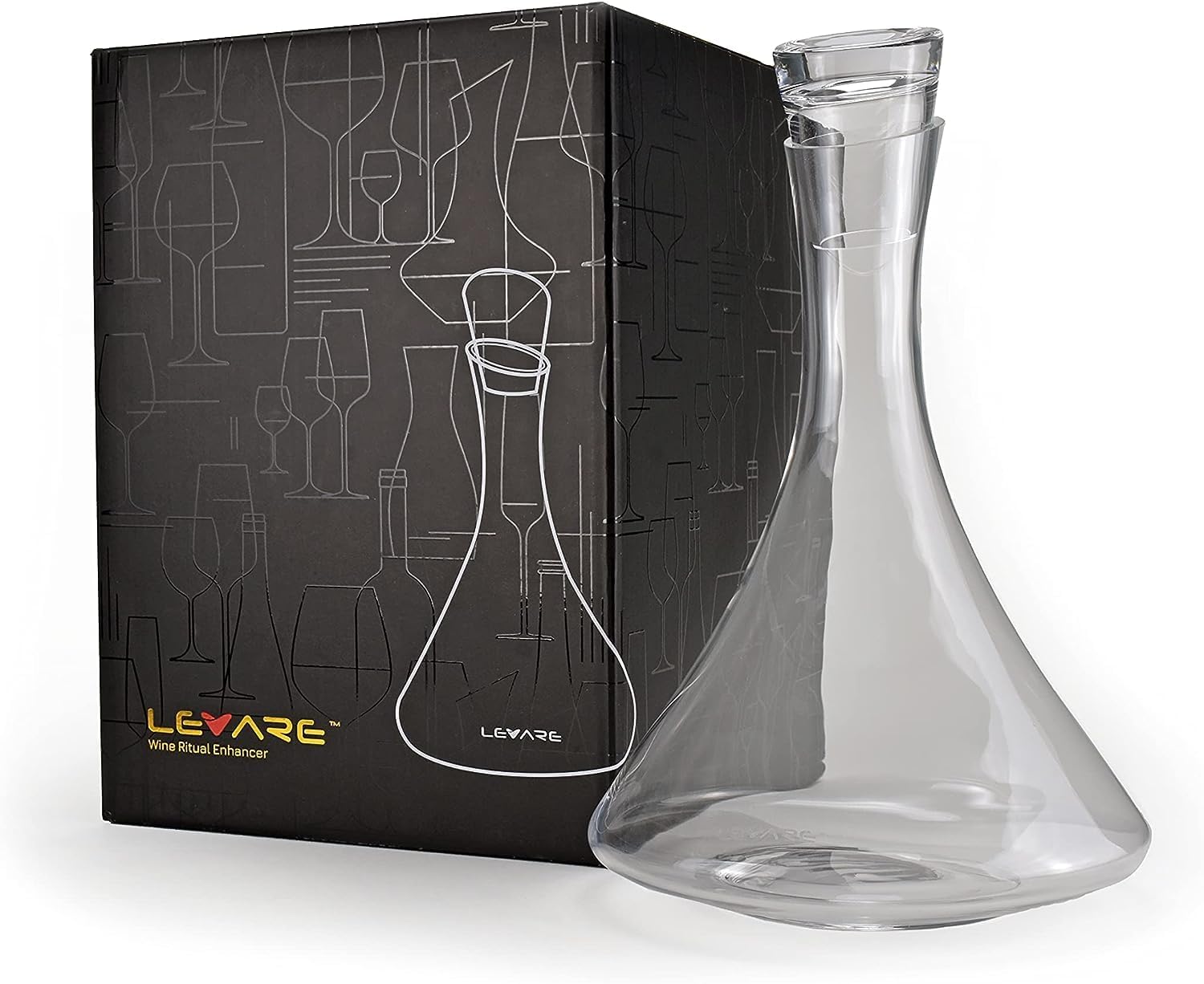 Glass Decanter w/Stopper - Timeless Elegance & Durability