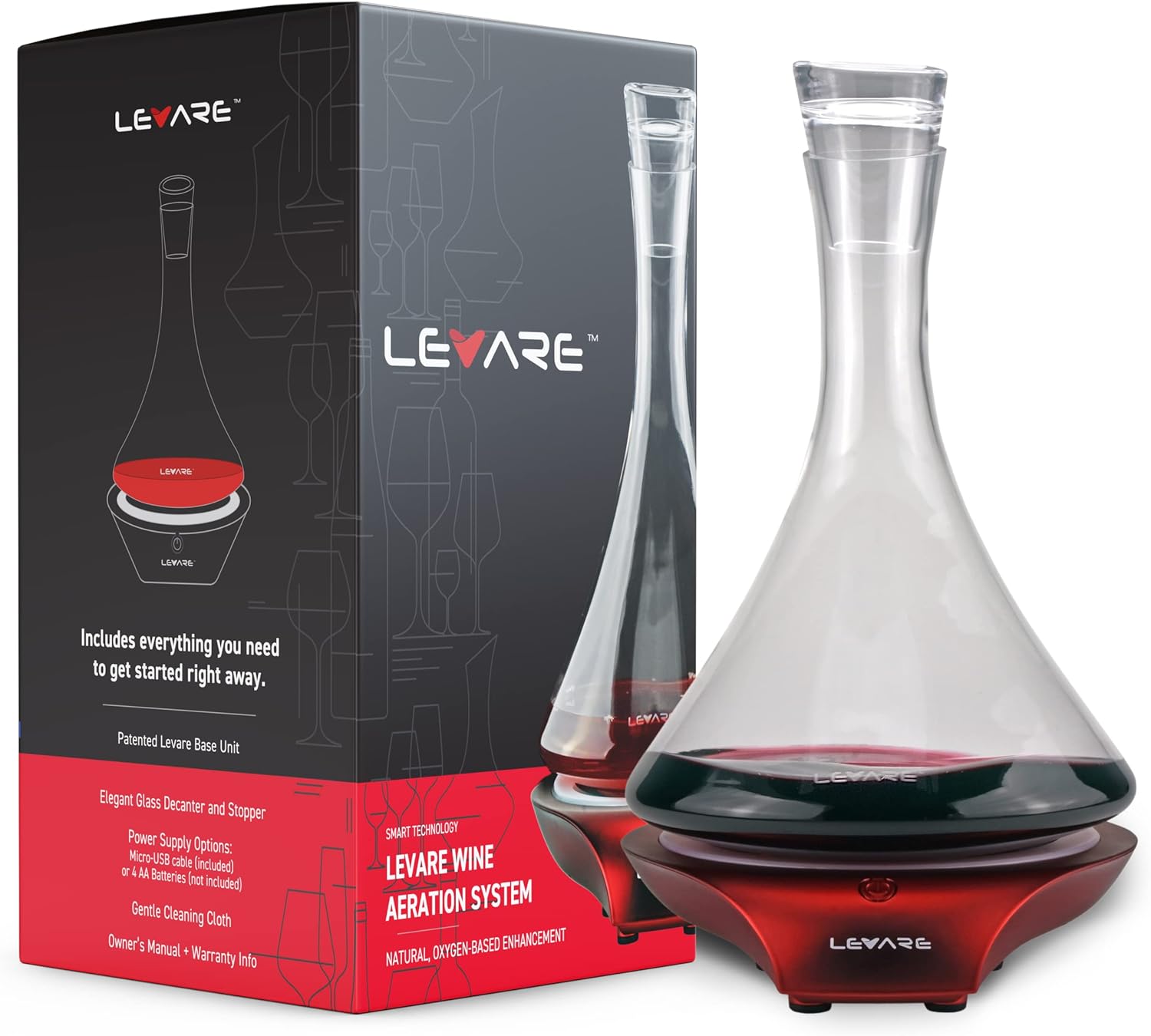 Glass Decanter w/Stopper - Timeless Elegance & Durability